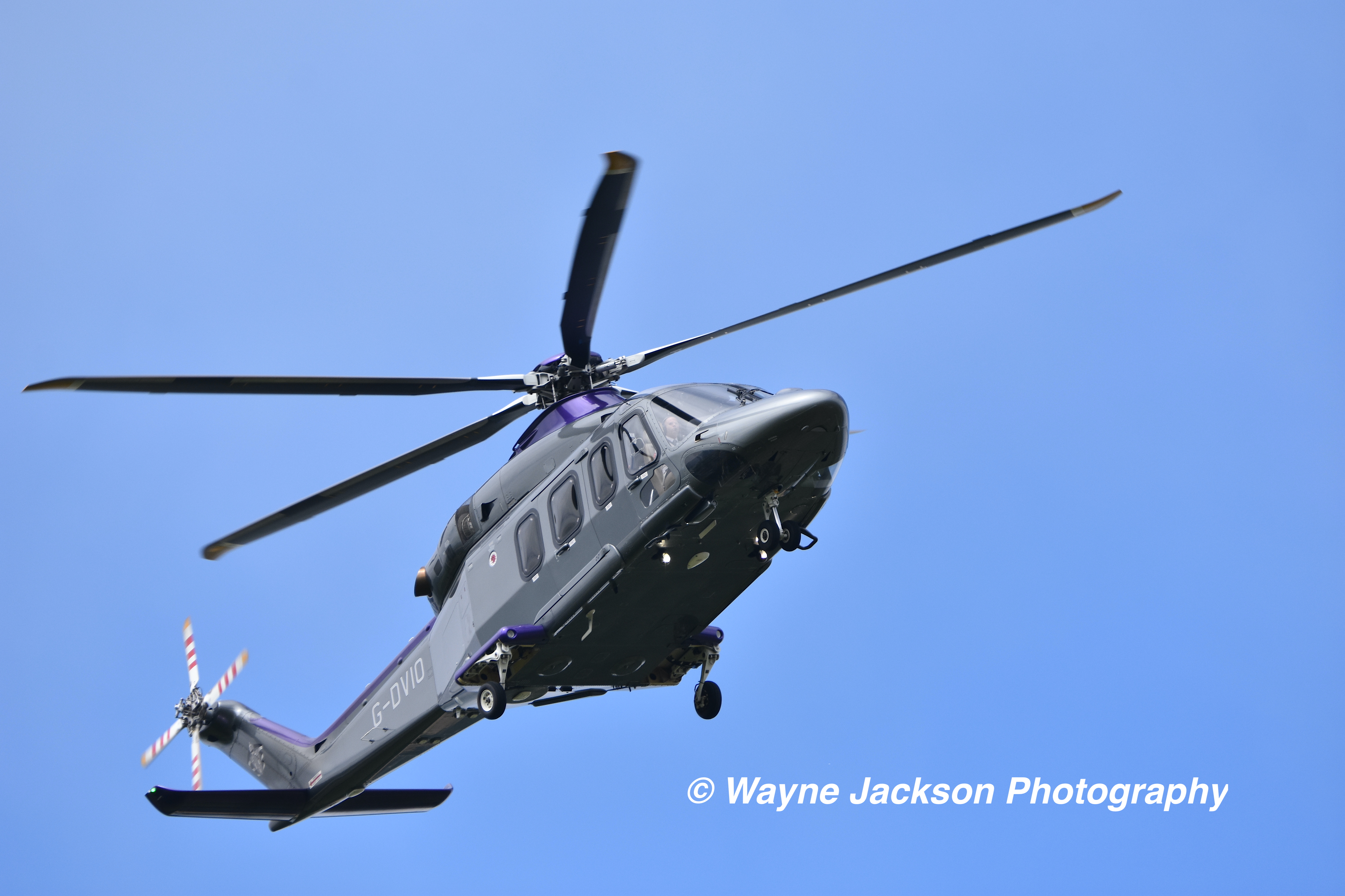 Executive Jet Charter Ltd AgustaWestland AW139 above Bristol Airport