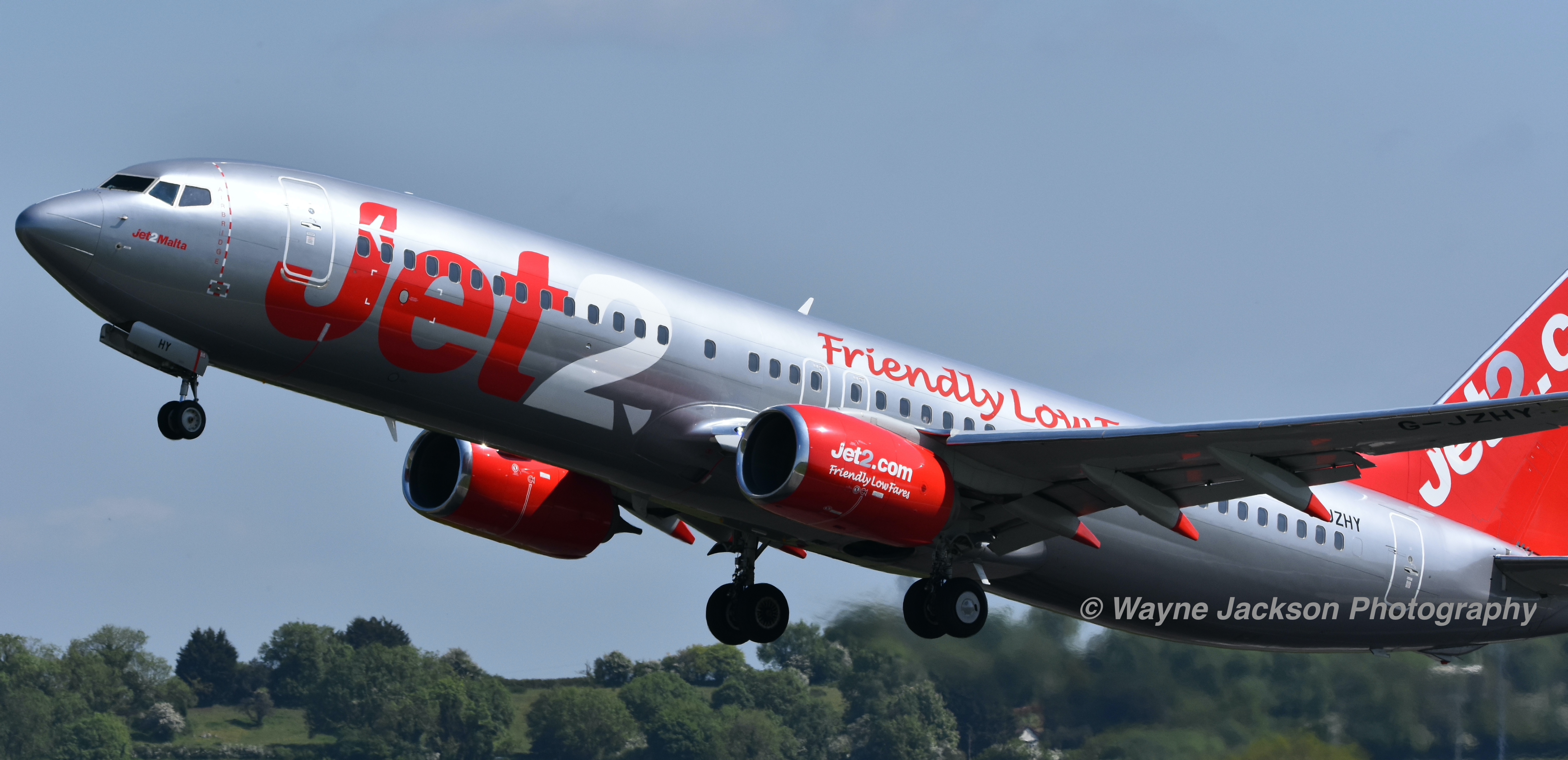 Jet2.com aeroplane