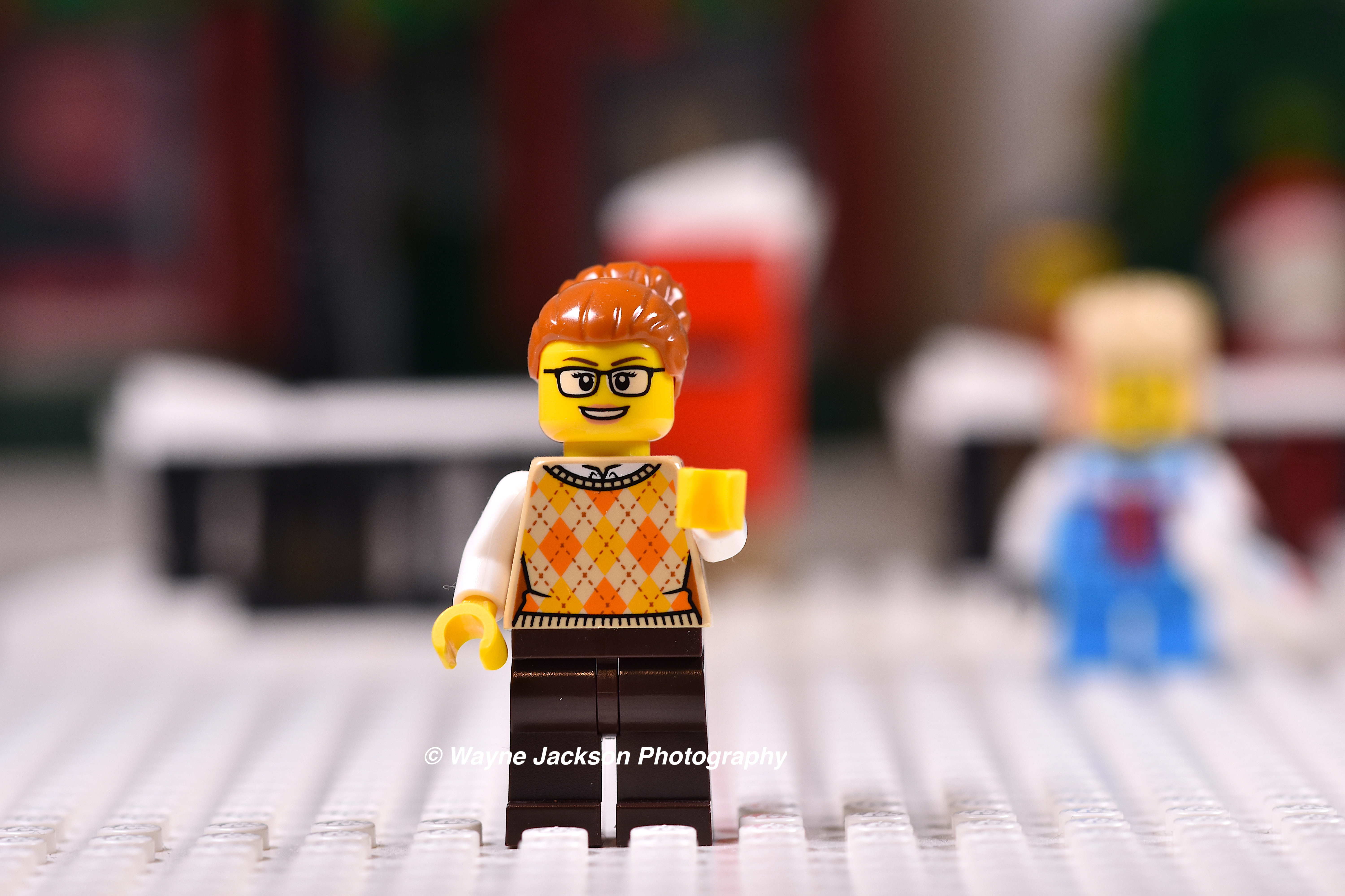 Shopkeeper from Lego Christmas Holiday Main Street (Santa's Toys and Games)